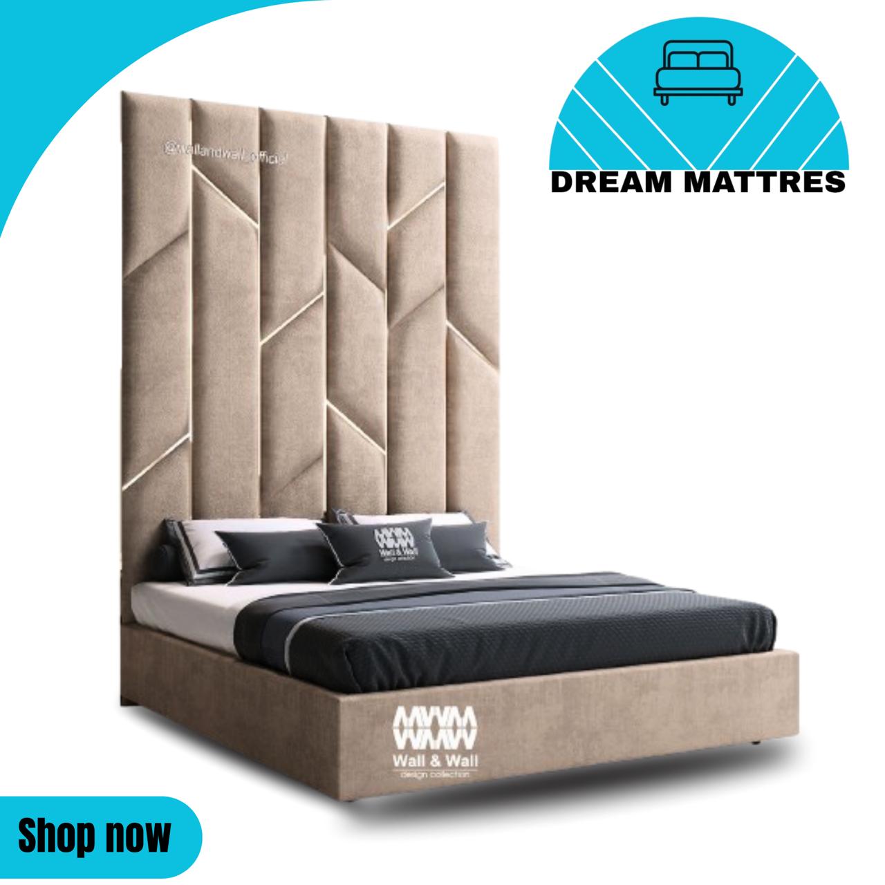 Pyramid 3D Feature Wall Bed