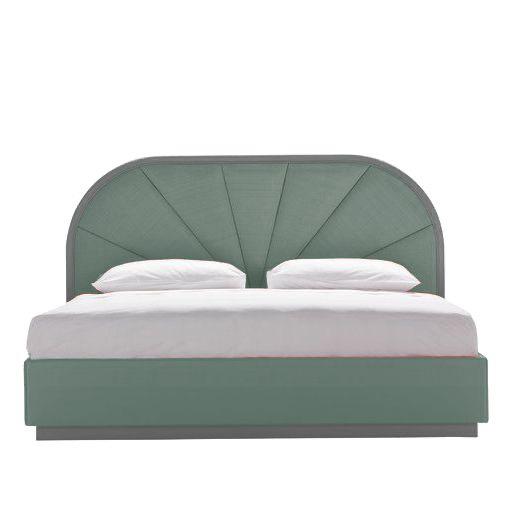 سرير "سكالوب" مع خزانة